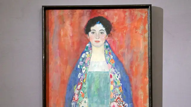 Lukisan buatan Gustav Klimt, lukisan ini diperkirakan menggambarkan putri Adolf atau Justus Lieser (AFP)