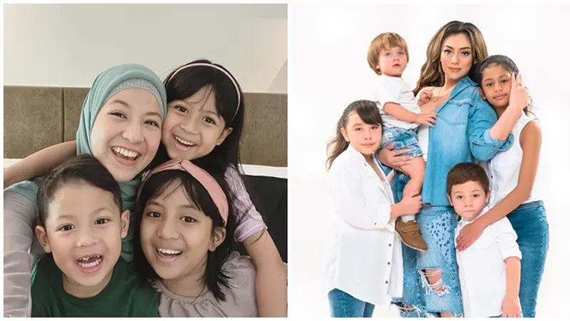 6 Artis Ini Jadi Single Mom dengan Banyak Anak, Banjir Dukungan