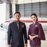 Desainer Didiet Maulana merancang seragam terbaru pramugari dan pramugara Garuda Indonesia (Didiet Maulana)