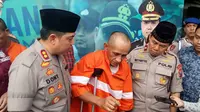 Residivis pembobolan rumah di Kota Malang ditangkap sekaligus ditahan keenam kalinya oleh Polres Malang Kota (Liputan6.com/Zainul Arifin)