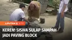 Melihat banyaknya sampah plastik di lingkungan sekolah, mendorong sisi kreatif para siswa dan guru di SMA Negeri 1 Pulau Punjung, Kabupaten Dharmasraya dengan menyulapnya menjadi paving block. Selain mengurangi sampah plastik, paving block karya sisw...