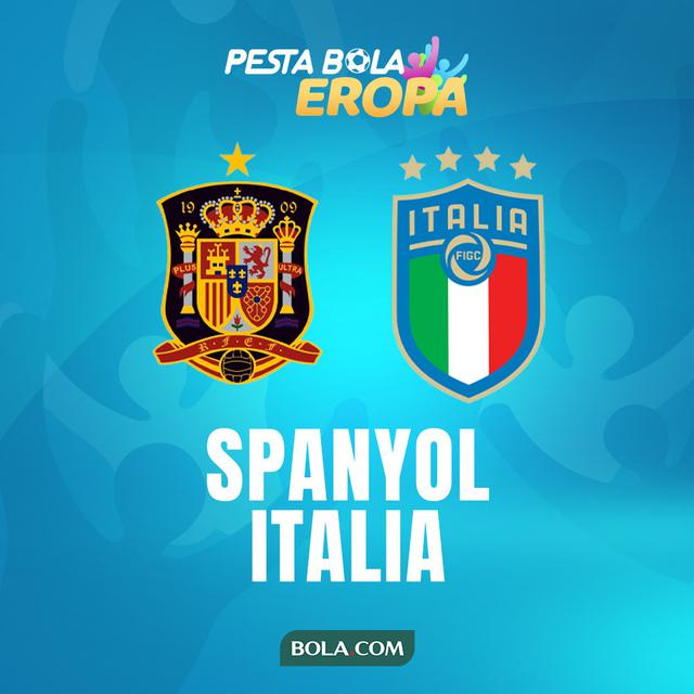 Piala Eropa - Euro 2020 Spanyol Vs Italia