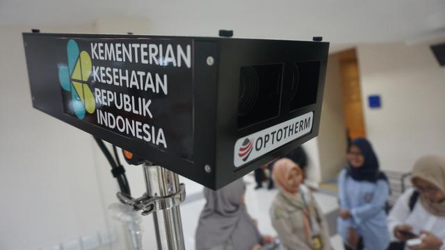 Thermal Scan Awasi Penyebaran Virus Corona di Bandara Adi Soemarmo