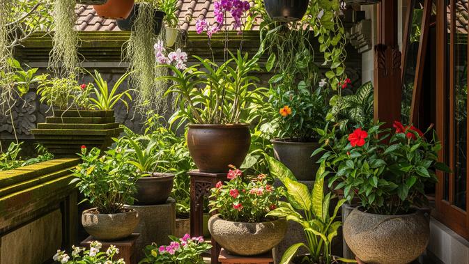 Taman Mini di Balkon Sempit: 8 Bunga Cantik Bebas Ribet