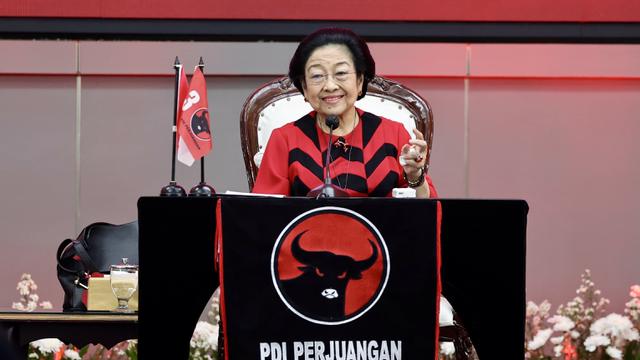 Ketua Umum PDI Perjuangan (PDIP) Megawati Soekarnoputri.
