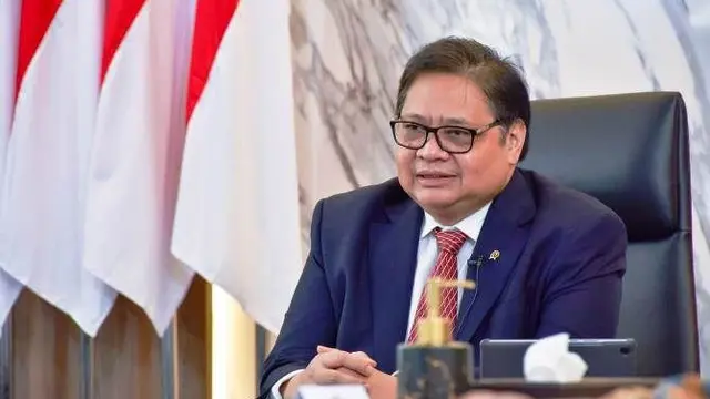 Menteri Koordinator Bidang Perekonomian, Airlangga.