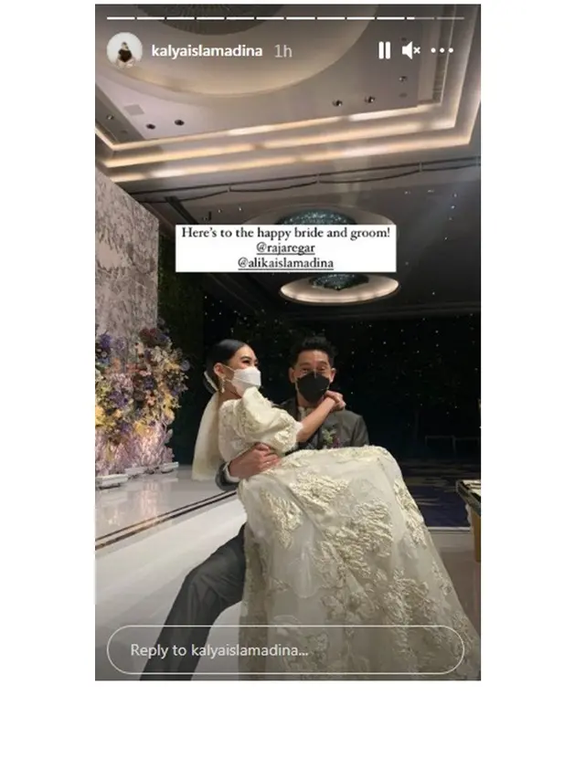 8 Momen Pernikahan Alika Islamadina dengan Raja Siregar, Penuh Haru Bahagia