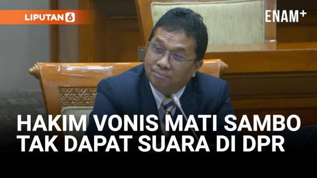Komisi III DPR melakukan rapat pleno pemilihan dan penetapan calon hakim agung dan hakim ad hoc di Mahkamah Agung tahun 2025 di Gedung Parlemen, Senayan, Jakarta pada Selasa (16/9).