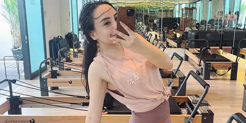 Potret Salmafina Sunan saat Pilates, Berhasil Turunkan Berat Badan 14 Kg
