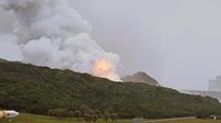 Kebakaran besar terjadi pada hari Selasa (26/11/2024) di lokasi Japan space agency atau Badan Antariksa Jepang saat menguji roket berbahan bakar padat Epsilon S. (Kyodo News)