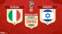 Susunan Pemain Italia Vs Israel