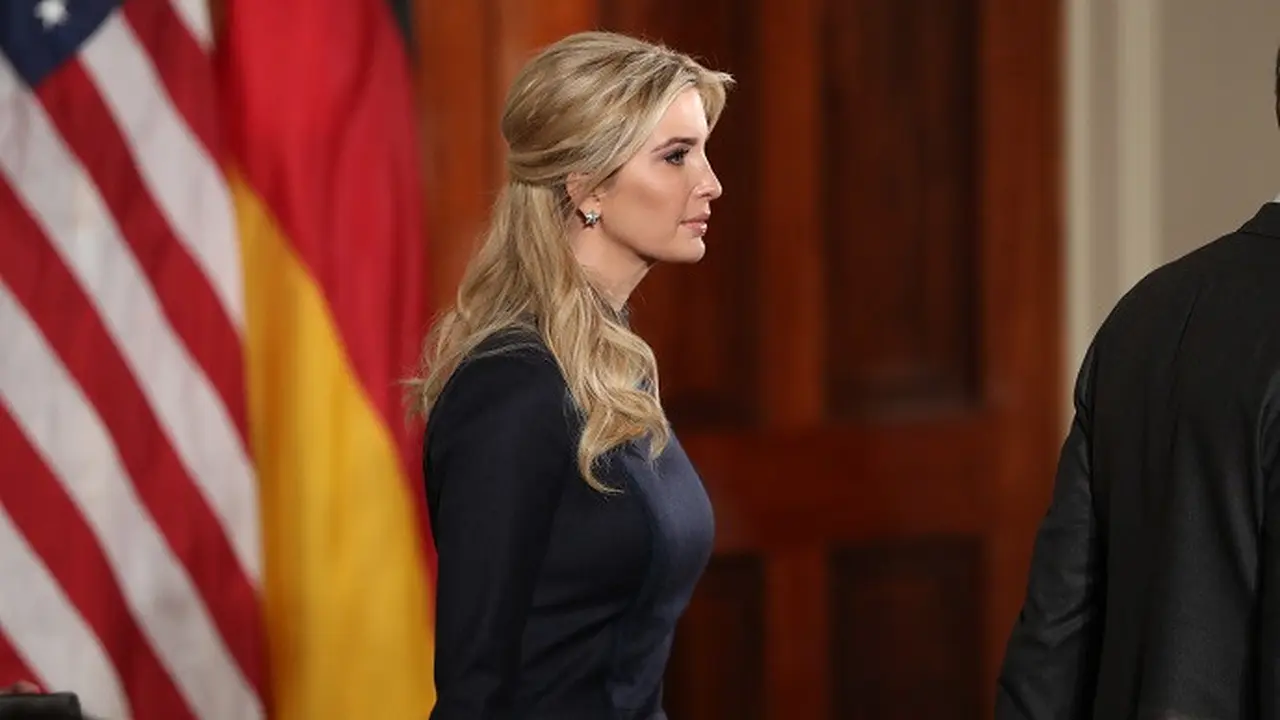 Ivanka, putri kesayangan Trump dari pernikahannya dengan istri pertamanya, Ivana.