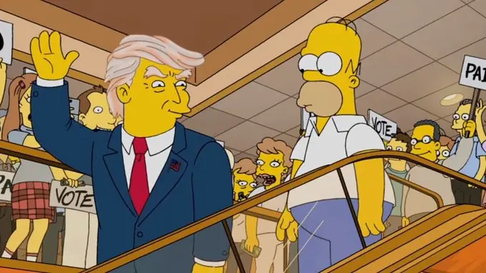 [Bintang] Tahun 2000 The Simpsons Prediksi Donald Trump Jadi Presiden