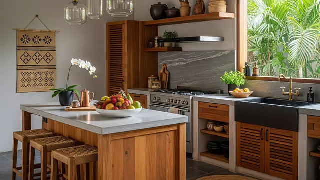 Tips Membuat Dapur Tanpa Ubin Dinding