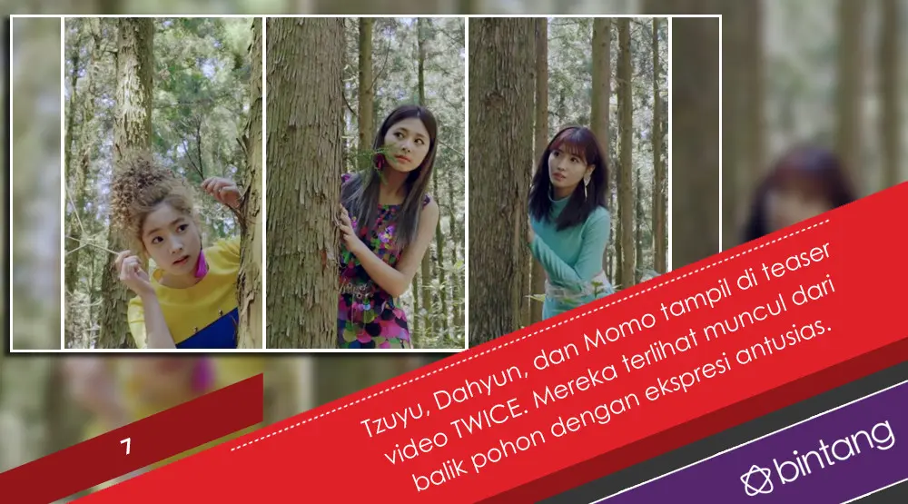 Intip Gaya Imut TWICE di Teaser Comeback. (Foto: YouTube/jypentertainment, Desain: Nurman Abdul Hakim/Bintang.com)