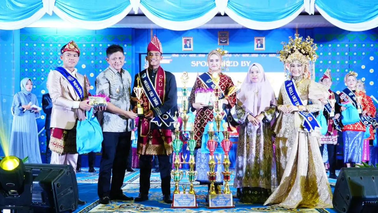 Kemeriahan Grand Final Pemilihan Mouli Meranai Kabupaten OKU Timur Tahun 2023