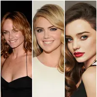 Miranda Kerr, Kate Upton, dan Amber Valletta (kolase by Bintang Pictures)