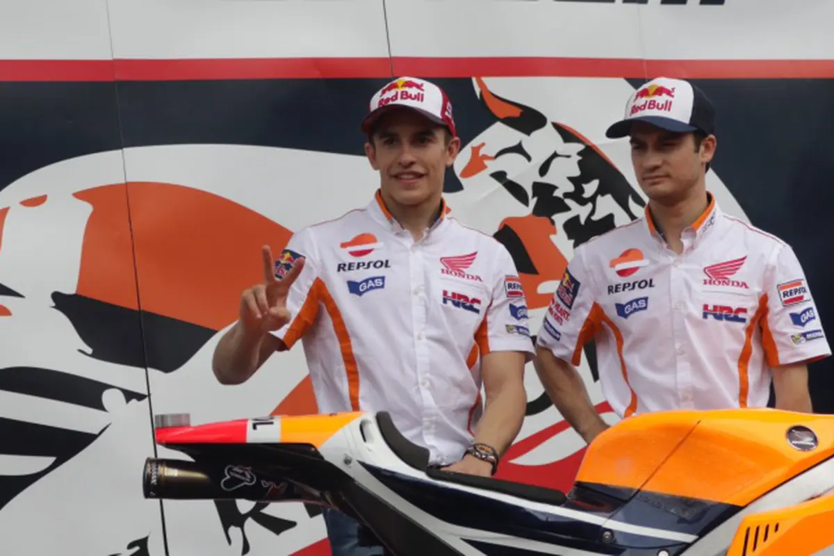 AHM Pastikan Logo Satu Hati Masih Melekat pada Marquez-Pedrosa 