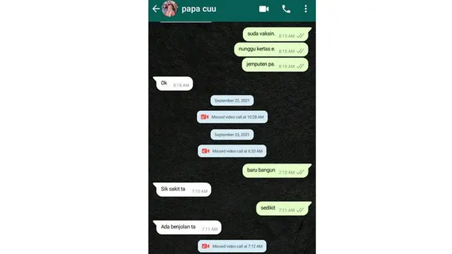 6 Chat Bapak Kasih Perhatian ke Anak Ini Bikin Senyum