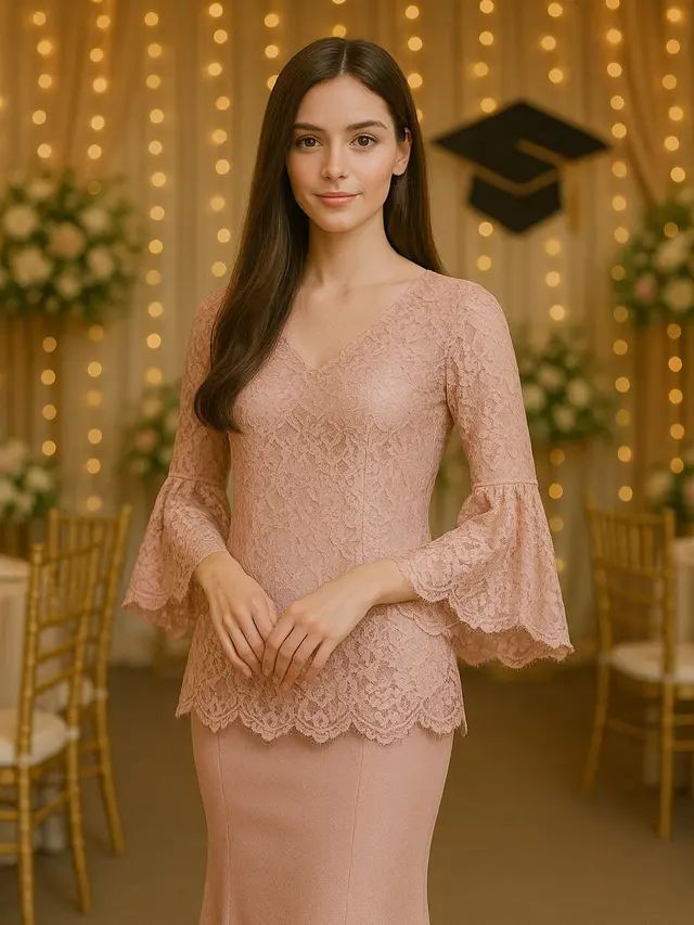 Rekomendasi Brokat Soft Pink Kekinian