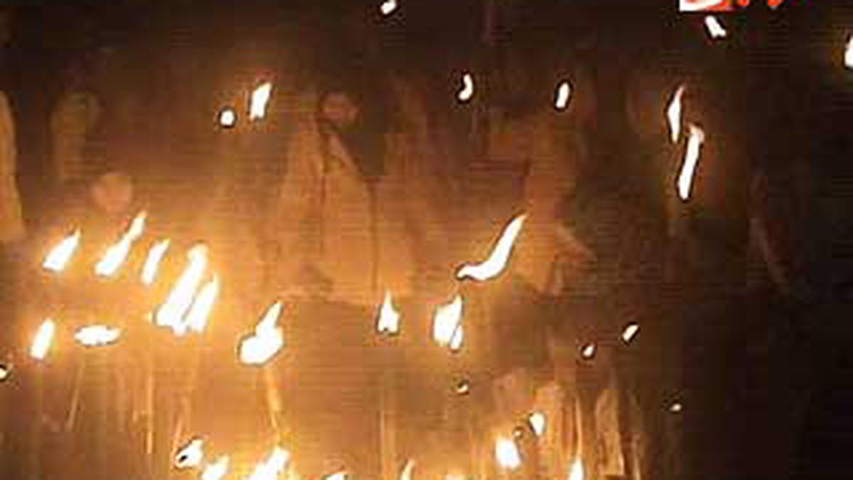 Pawai Obor Sambut Ramadan