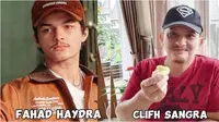 Fahad Haydra (kiri). Clift Sangra (kanan). (sumber: Instagram/clift_sangra29)