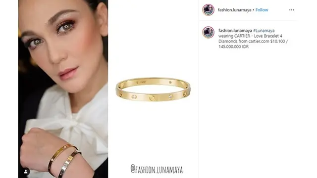 Terlihat Sederhana, 7 Aksesoris Luna Maya Ini Miliki Harga Fantastis
