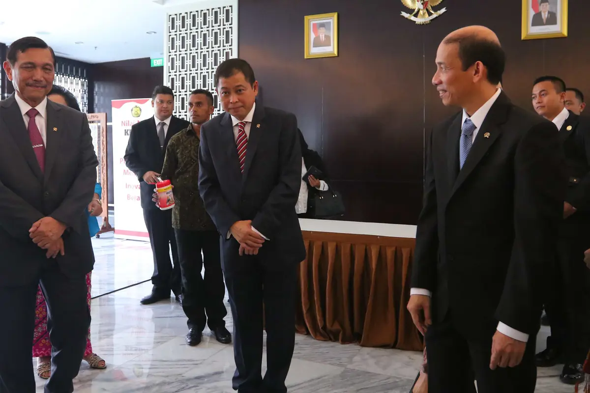 20161017-Setijab Menteri ESDM Baru, Ignasius Jonan-Jakarta