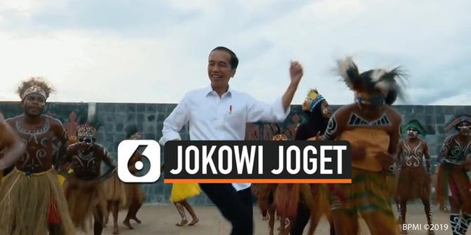 VIDEO: Jokowi Joget Tari Seka di Kaimana