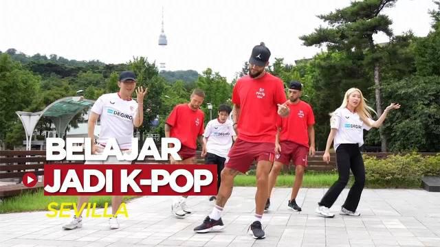 Berita Video, Pemain Sevilla Diajari Budaya Kpop Saat Berkunjung ke Korea Selatan pada Selasa (12/7/2022)