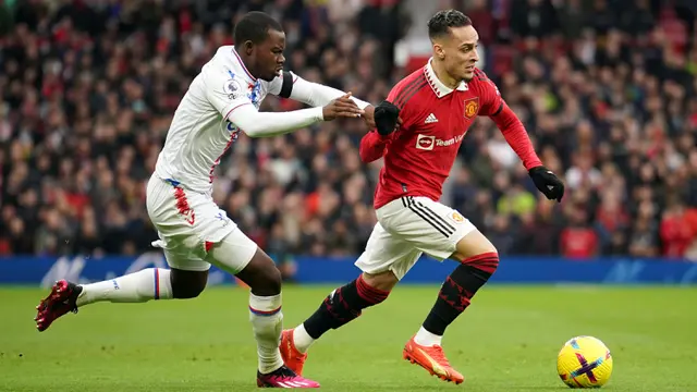 Kalahkan Crystal Palace, Manchester United Pepet Manchester City di Klasemen Liga Inggris
