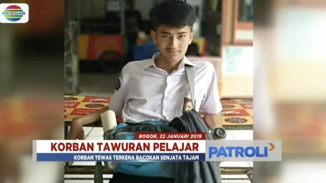 Polisi Bekuk Pelaku Utama Tawuran Pelajar di Bogor