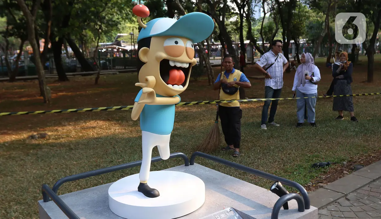Salah satu tempat wisata ikonik di Jakarta yang bisa dikunjungi untuk mengisi akhit pekan adalah 
Monas. (Liputan6.com/Angga Yuniar)