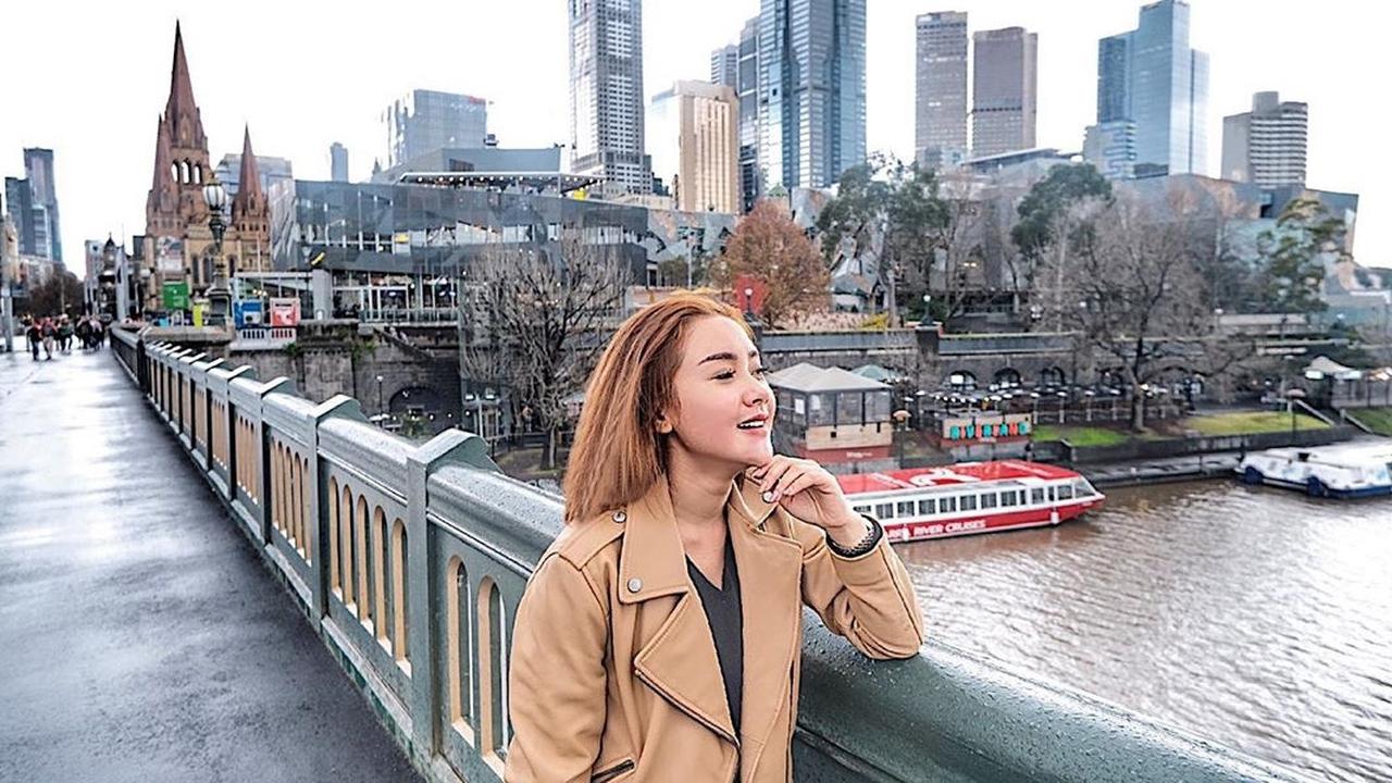 Gaya Liburan Cita Citata di Australia