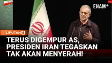 Presiden Iran Masoud Pezeshkian menegaskan negaranya tidak akan menyerah meski menghadapi tekanan militer dari Amerika Serikat. Pernyataan itu disampaikan dalam acara peringatan mantan Pemimpin Tertinggi Iran, Ayatollah Ali Khamenei, di Teheran, Rabu...