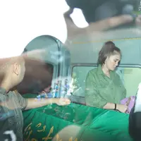 Julia Perez meninggal dunia pada Sabtu, (10/6) di RSCM, Jakarta Pusat. Kabar tersebut disampaikan langsung oleh Adiknya Nia di akun Instagramnya. Hari ini juga jenasah akan dimakamkan. (Deki Prayoga/Bintang.com)