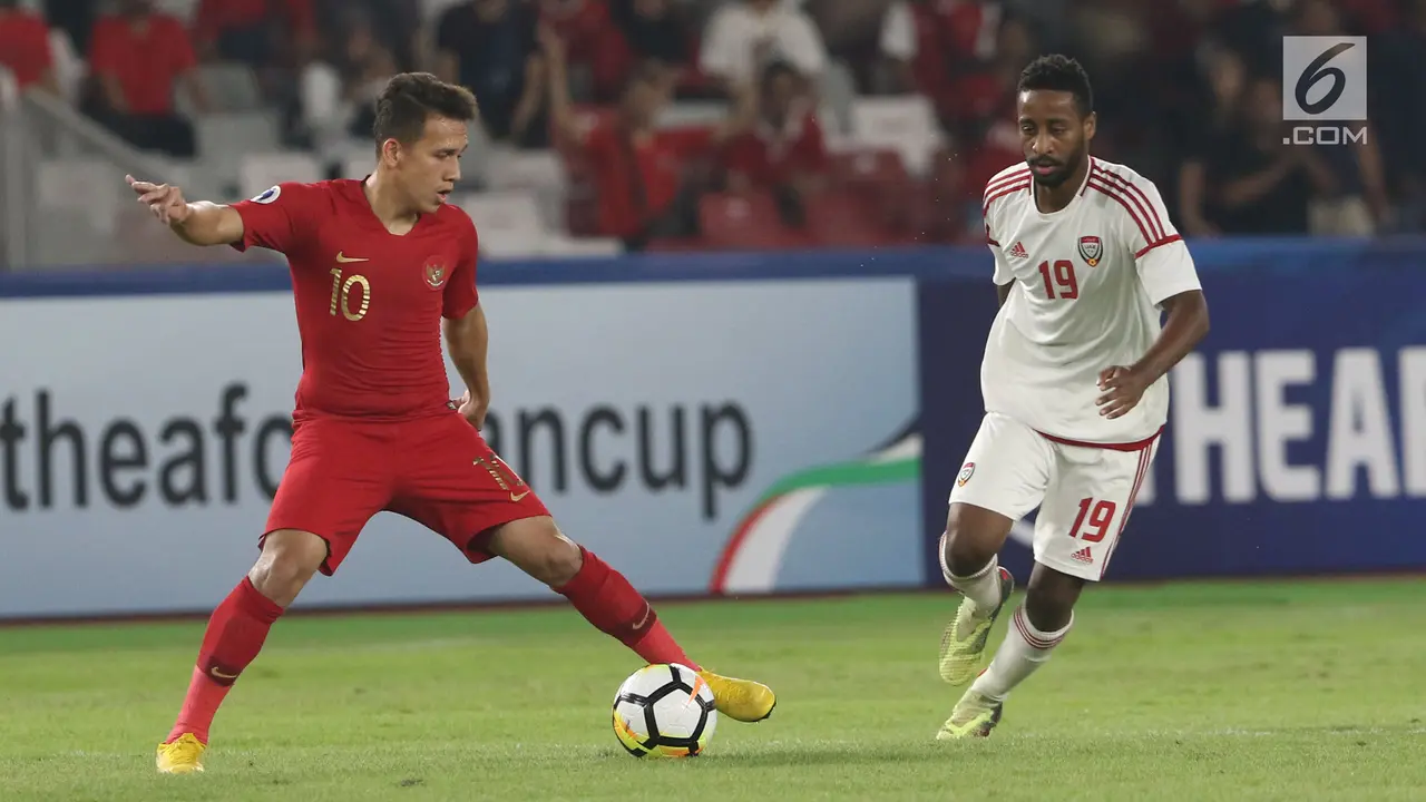 Lawan UEA U-19, Indonesia Unggul 1-0 di Babak Pertama