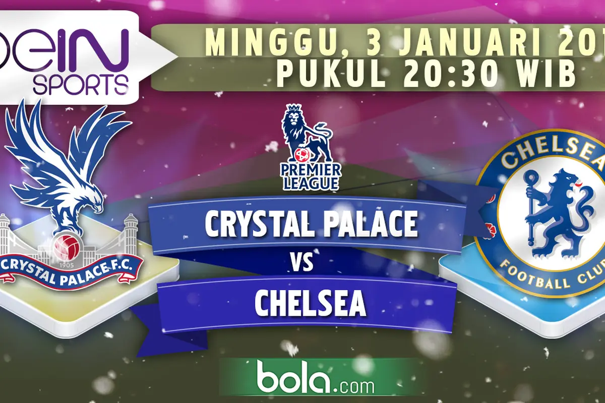 Crystal Palace vs Chelsea (Bola.com/Samsul Hadi)