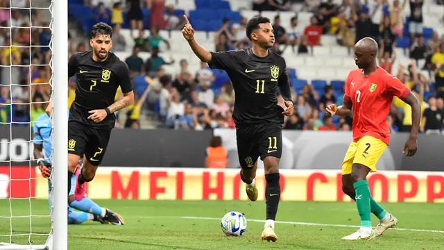 Timnas Brasil Vs Timnas Guinea