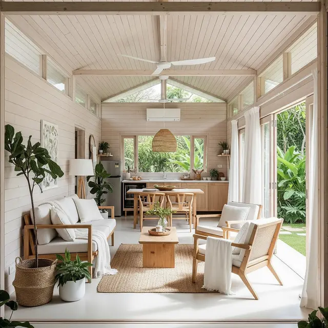 9 Model Rumah Mungil Tapi Terasa Luas Berkat Tata Ruang Terbuka