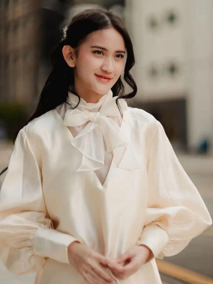 OOTD Harleyava Princy saat Berada di Busan Korea Selatan. [@harleyavaprincy]