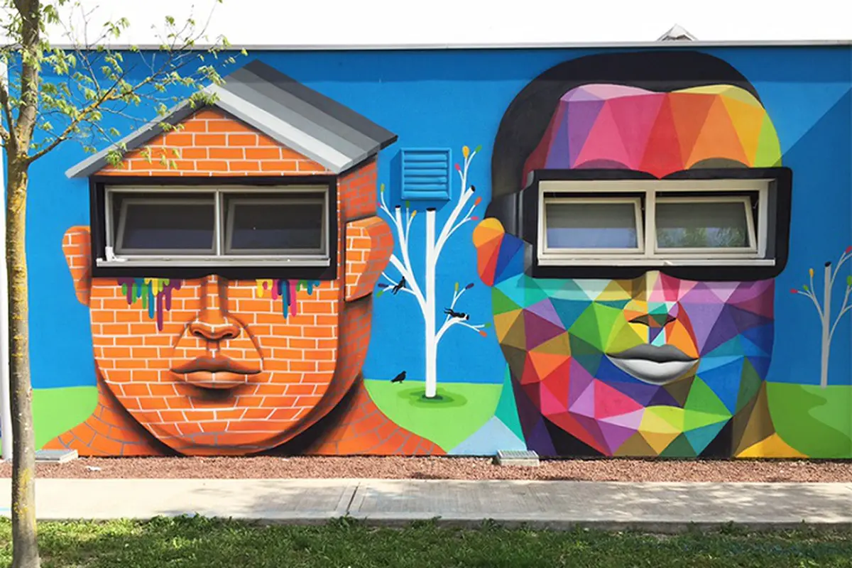 10 Mural Ini Bikin Kamu Ingin Tinggal di Luar Rumah Saja!