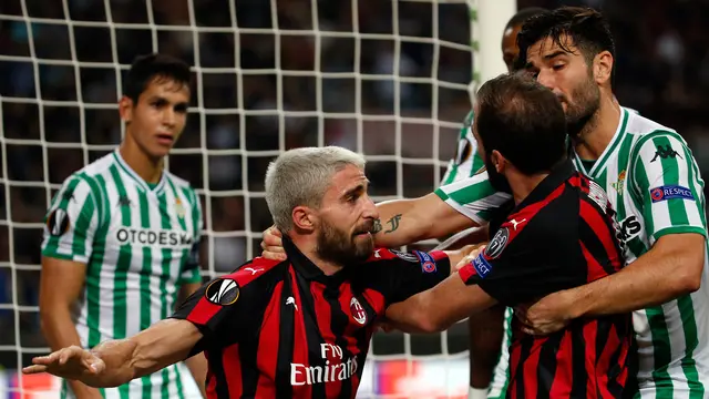 Jamu Real Betis, AC Milan Keok di Kandang Sendiri