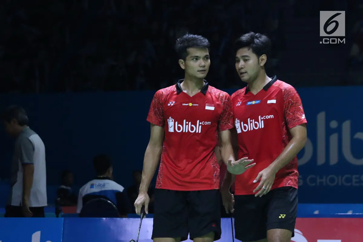 Jatuh Bangun Angga Ricky Tumbangkan Pebulu Tangkis China