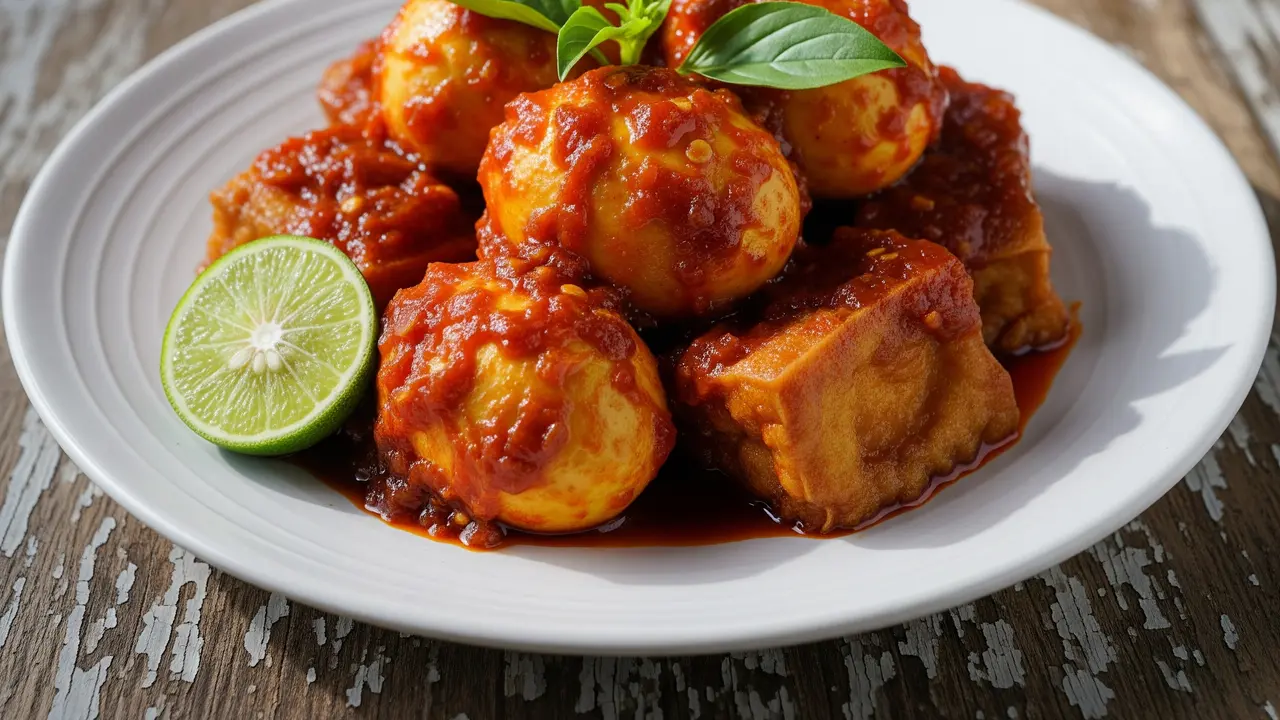 Bumbu Bali Telur Tahu