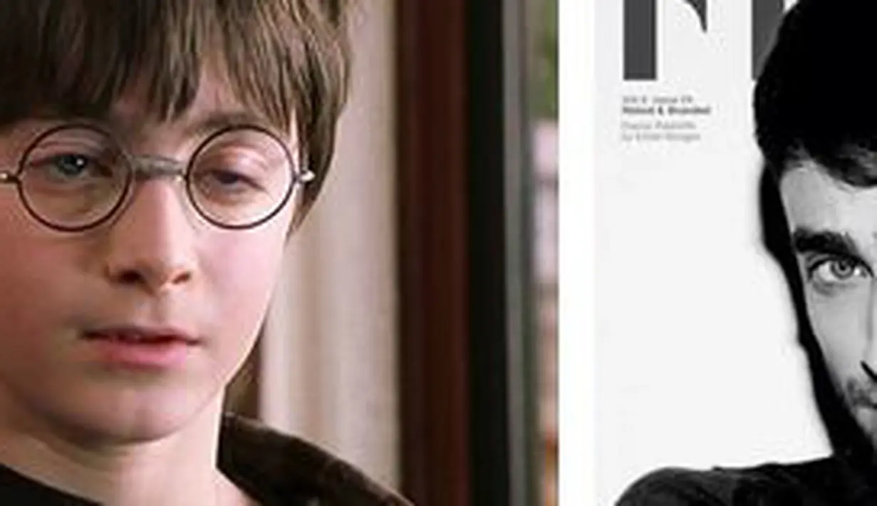 Pemain utama Harry Potter, Daniel Radcliffe ini tak perlu dijelaskan lagi kan? Foto: Buzzfeed.com