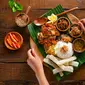 Ilustrasi kuliner Indonesia/Shutterstock-M Harits Fadhli.