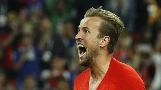 FOTO: Top Scorer Sementara Piala Dunia 2018, Harry Kane Melaju