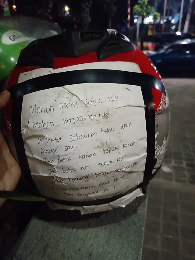 Helm Driver Ojol