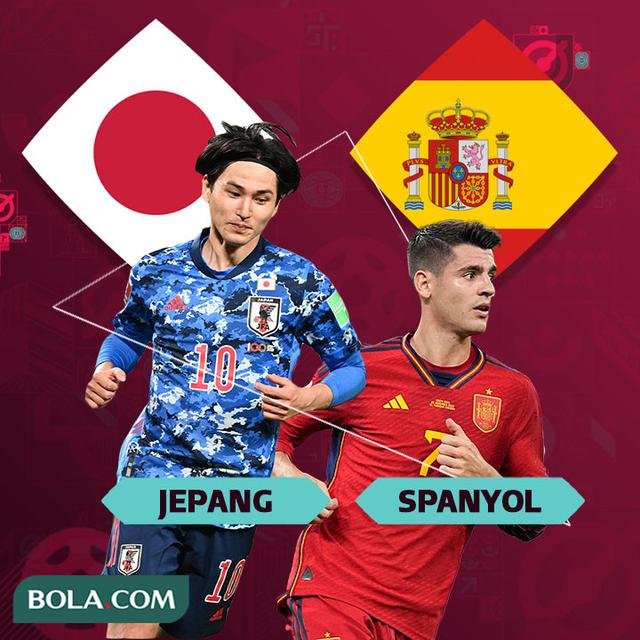 Piala Dunia - Jepang Vs Spanyol - Takumi Minamino Vs Alvaro Morata